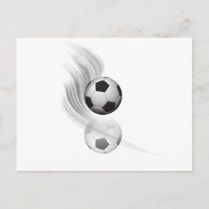 Carte Postale football