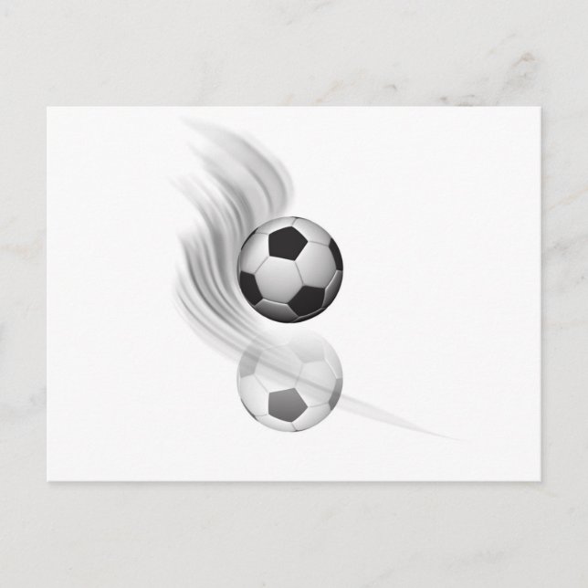 Carte Postale football (Devant)