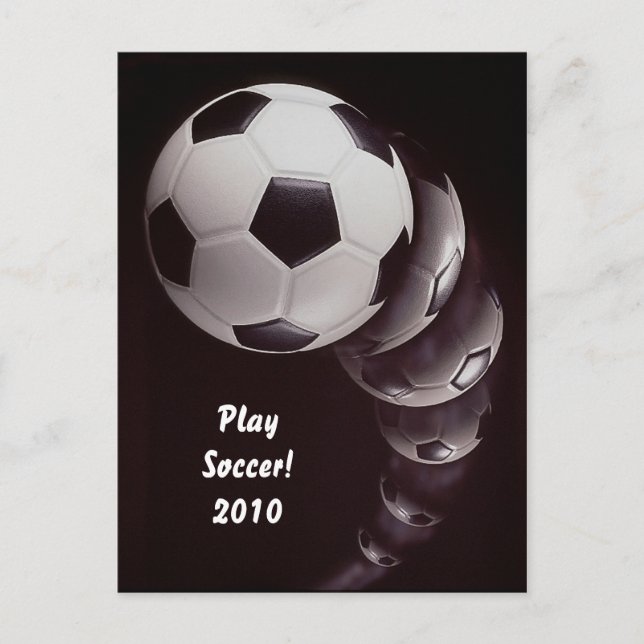 Carte Postale Football 2010 (Devant)