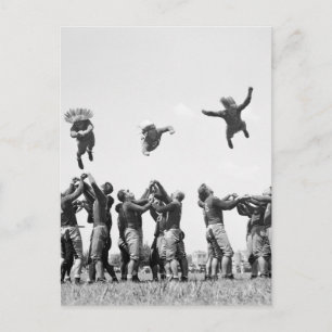 Carte Postale Football, années 30