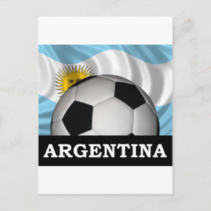 Carte Postale Football Argentine