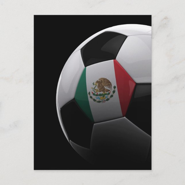 Carte Postale Football au Mexique (Devant)