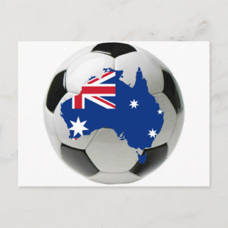 Carte Postale football australien
