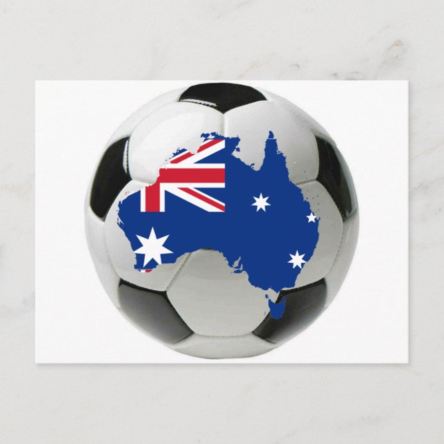 Carte Postale football australien (Devant)
