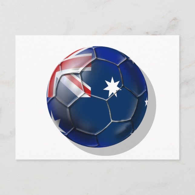 Carte Postale Football australien (Devant)