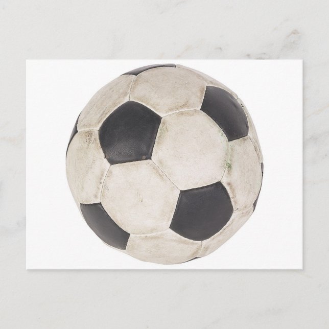 Carte Postale Football Ball Fan Football Footie Football Jeu (Devant)