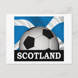 Carte Postale Football Écosse