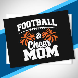 Carte Postale Football et Cheer Mom - Sports lycéens