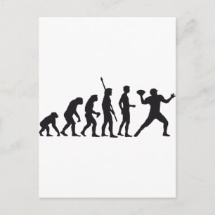 Carte Postale football évolution