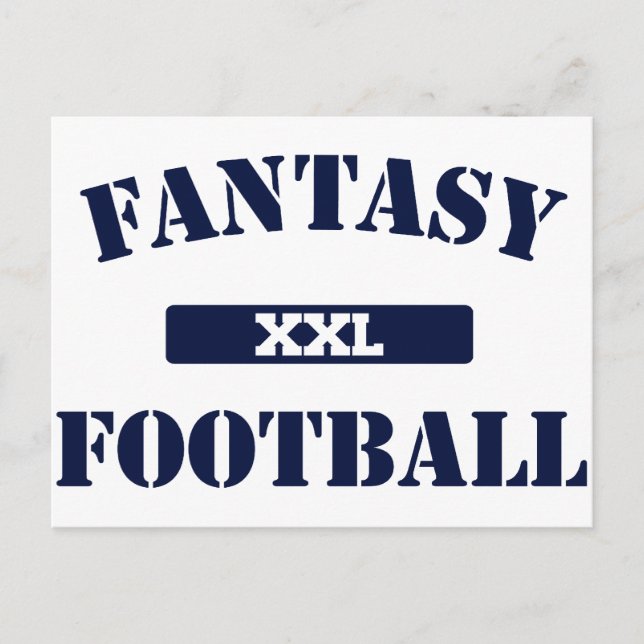 Carte Postale Football Imaginaire XXL (Devant)