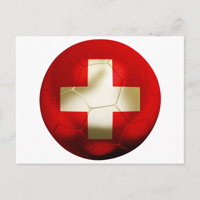 Carte Postale Football Suisse (Devant)
