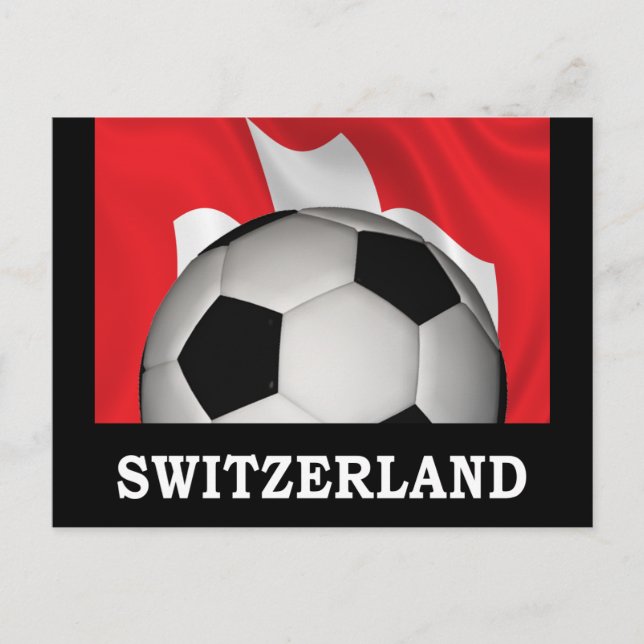 Carte Postale Football Suisse (Devant)