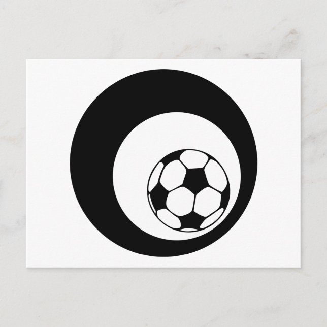 Carte Postale football. tribal. (Devant)