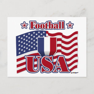 Carte Postale Football USA