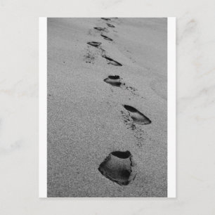 Carte Postale Footsteps