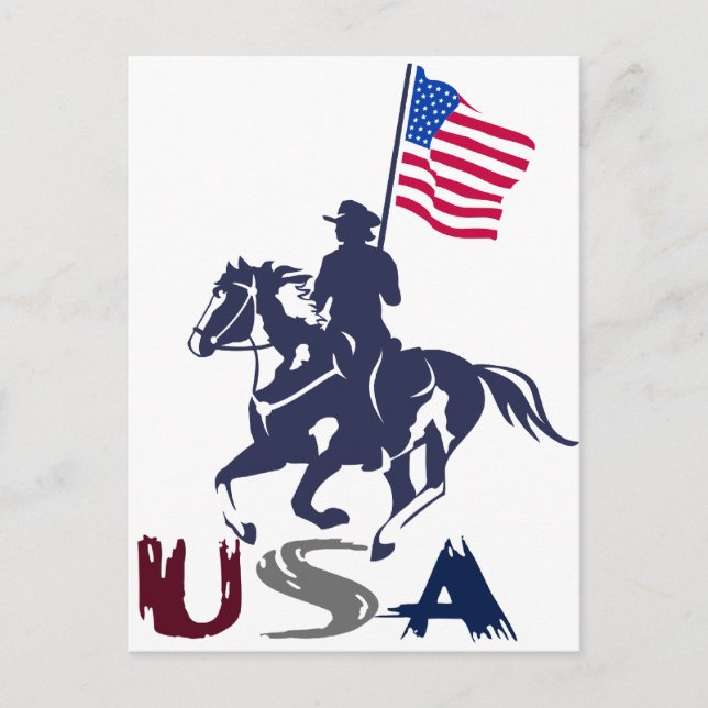 Carte Postale Forage Team USA Paint (Devant)