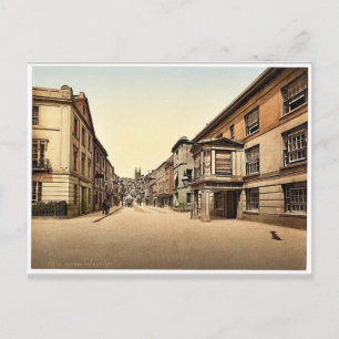 Carte Postale Fore Street, Totnes, Angleterre classique Photochr