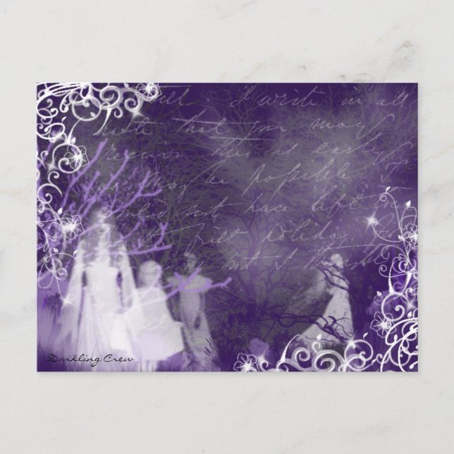 Carte postale Forest Of Souls Art par Darkling Cre (Devant)