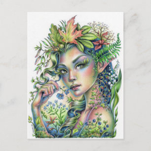 Carte Postale Forest Sprite