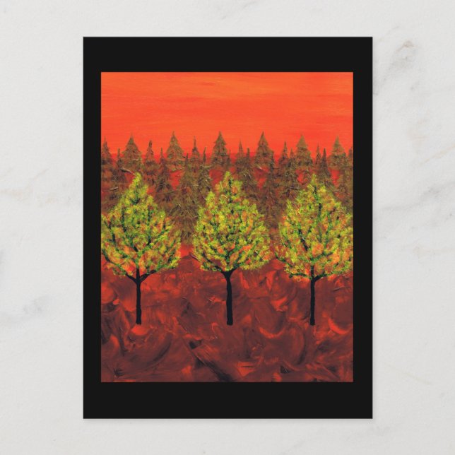 Carte Postale forêt (Devant)