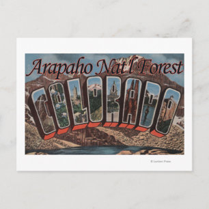 Carte Postale Forêt Arapaho Nat'l, Colorado