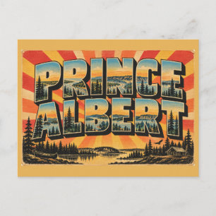 Carte Postale Forêt boréale de la vallée de la rivière Prince Al