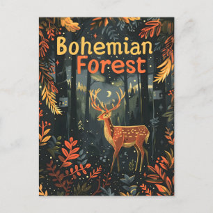 Carte Postale Forêt de Bohême