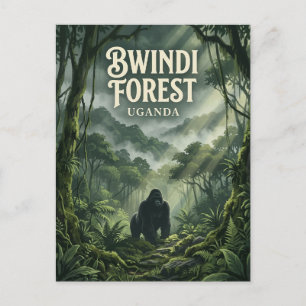 Carte Postale Forêt de Bwindi, Kanungu, Ouest