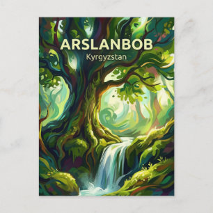 Carte Postale Forêt de noyers d'Arslanbob Kirghizistan