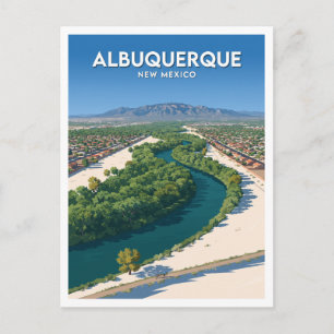 Carte Postale Forêt de Rio Grande et vallée de la rivière d'Albu