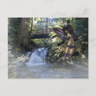Carte Postale Forêt mystique