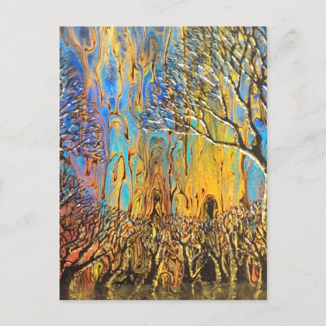 Carte Postale Forêt mystique (Devant)