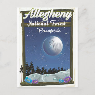 Carte Postale Forêt nationale d'Allegheny Pennsylvanie