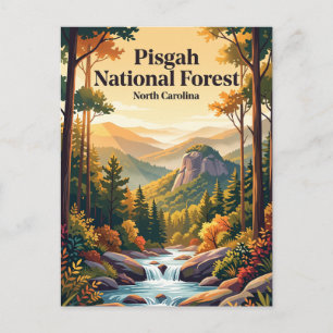 Carte Postale Forêt nationale de Pisgah Caroline du Nord