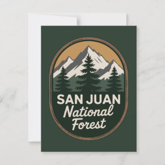 Carte Postale Forêt nationale de San Juan