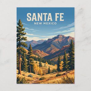 Carte Postale Forêt nationale de Santa Fe Nouveau-Mexique