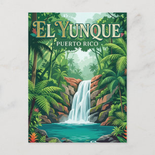 Carte Postale Forêt nationale d'El Yunque à Porto Rico