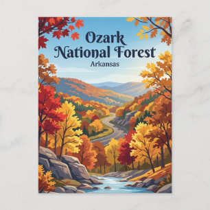 Carte Postale Forêt nationale d'Ozark USA