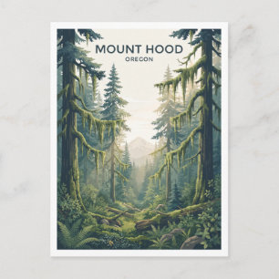 Carte Postale Forêt nationale du Mont Hood Government Camp Orego