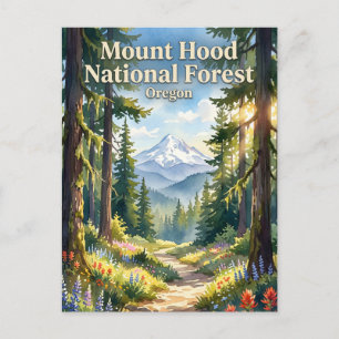 Carte Postale Forêt nationale du Mont Hood Oregon