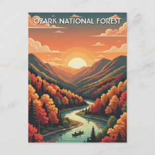 Carte Postale Forêt nationale Ozark Arkansas