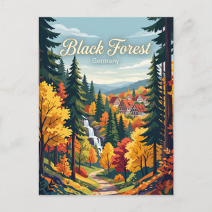 Carte Postale Forêt-Noire Allemagne