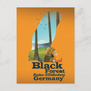 Carte Postale Forêt-Noire - Bade-Wurtemberg - Allemagne