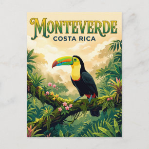 Carte Postale Forêt nuageuse de Monteverde Costa Rica