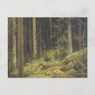 Carte Postale Forêt Wilderness Par Ivan Shishkin