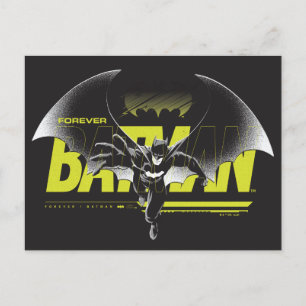 Carte Postale Forever Batman Atteindre Graphisme