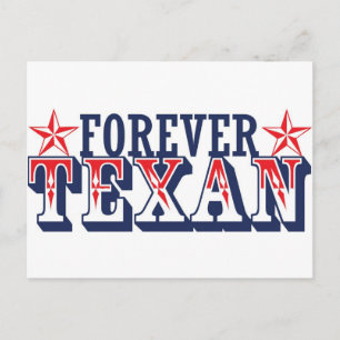 Carte Postale Forever Texan