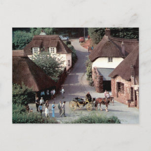 Carte Postale Forge de Cockington Torquay Village Vintage
