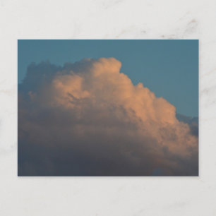 Carte Postale formation de nuages roses joli floride