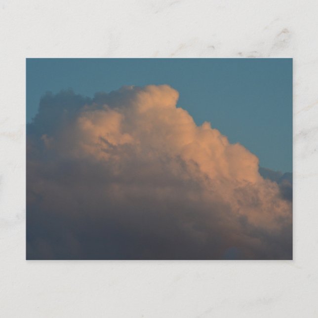 Carte Postale formation de nuages roses joli floride (Devant)